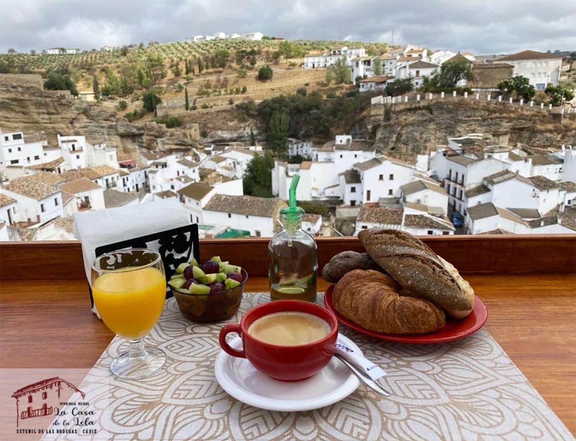 הוילה Setenil De Las Bodegas La Casa De La Lela מראה חיצוני תמונה
